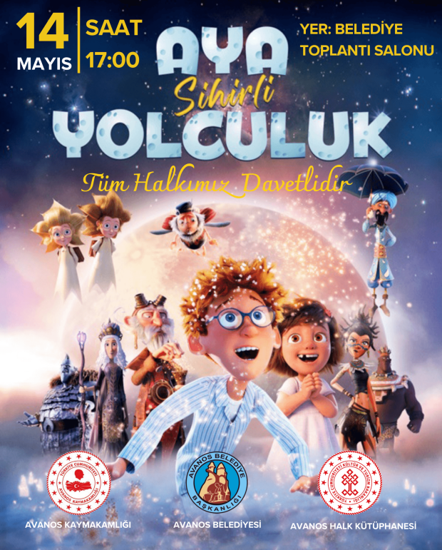 “Aya Sihirli Yolculuk'' isimli animasyon sinema filmi gösterime sunuldu.