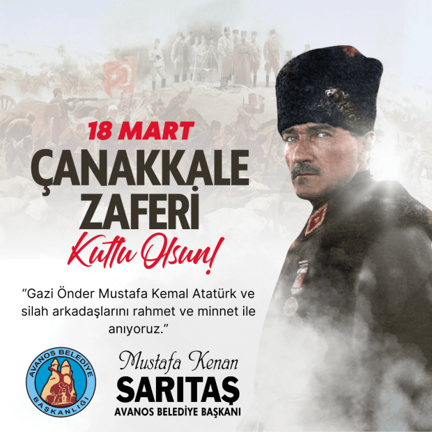Çanakkale Zaferimizin 110. Yıl Dönümü Kutlu Olsun