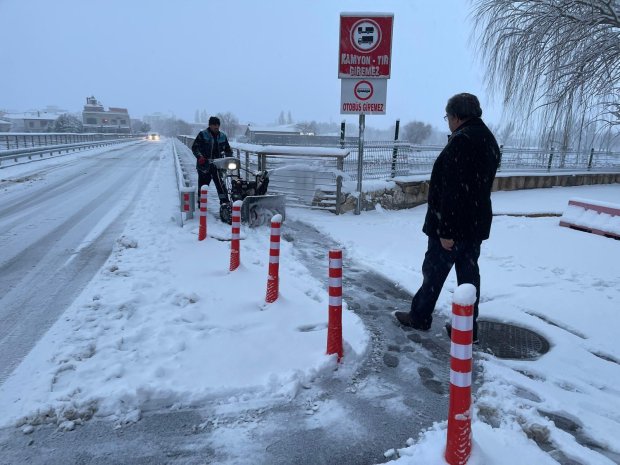 Hemşehrilerimizin ulaşım güvenliği için tüm ekiplerimizle sahadayız.