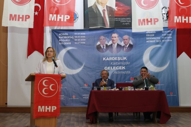 MİLLİYETÇİ HAREKET PARTİSİ AVANOS İLÇE TEŞKİLATI'NIN 14. OLAĞAN KONGRESİ GERÇEKLEŞTİRİLDİ
