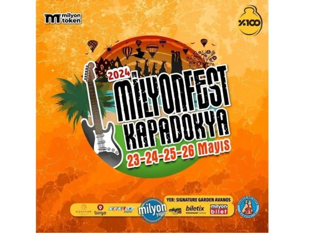 Milyonfest Avanos'ta Gerçekleştirilecek