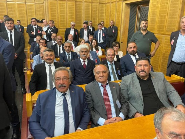 Belediye Başkanımız Sayın Mustafa Kenan Sarıtaş, Türkiye Büyük Millet Meclisi’nde gerçekleştirilen MHP Grup Toplantısı’na katılım sağladı.