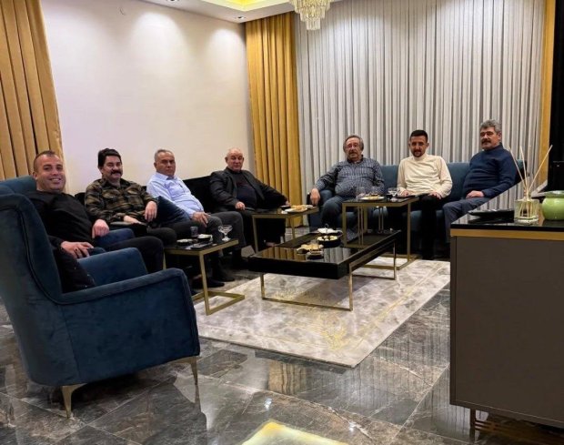 Belediye Başkanımız Sayın Mustafa Kenan Sarıtaş, Belediye Meclis Üyelerimiz ve Sayın Alpaslan Kaygısız ile birlikte Belediye Meclis Üyemiz Sayın Vedat Elma’yı yeni evinde ziyaret etti.