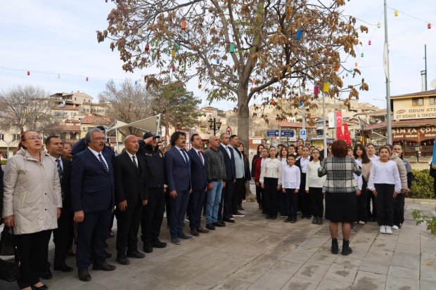Belediye Başkanımız Sayın Mustafa Kenan Sarıtaş, 24 Kasım Öğretmenler Günü dolayısıyla düzenlenen Çelenk Sunma Törenine katıldı.