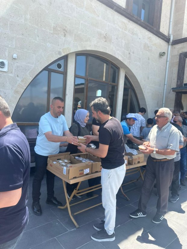 MUHARREM AYI DOLAYISIYLA AŞURE İKRAMI GERÇEKLEŞTİRİLDİ