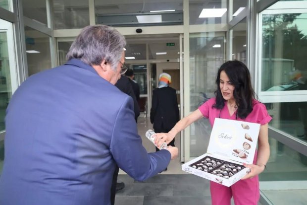 Avanos’ta kurumlar arası resmi bayramlaşma programı gerçekleştirildi.