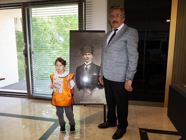 Kapadokya Anaokulu Öğrencileri Belediye Başkanımız Sn. Mustafa Kenan Sarıtaş’ı Ziyaret Etti