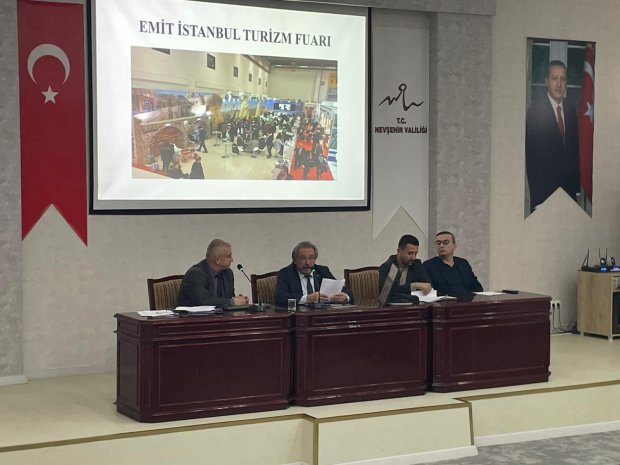 Kapadokya Turizm Bölgesi Altyapı Hizmet Birliği 2025 Yılı Kasım Ayı Olağan Meclis Toplantısı, Belediye Başkanımız Sayın Mustafa Kenan Sarıtaş’ın meclis başkanlığında gerçekleştirildi.