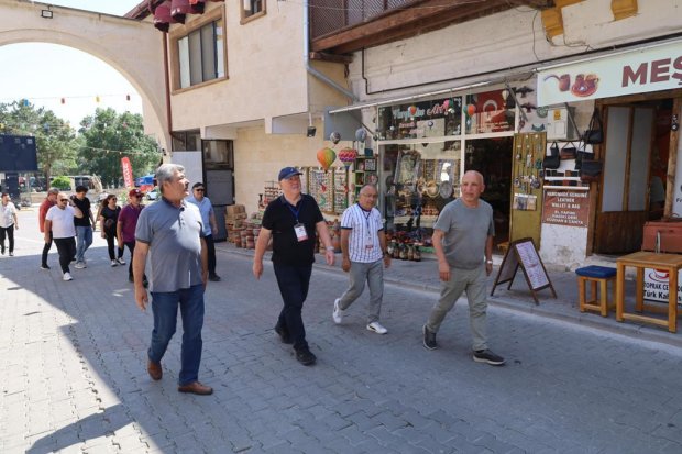 Türkiye Gazeteciler Konfederasyonu 28. Başkanlar Kurulu Toplantısı için Nevşehir’de bulunan Türkiye Gazeteciler Konfederasyonu Heyeti Belediyemizi Ziyaret Etti
