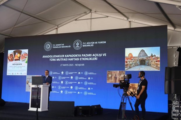 Cumhurbaşkanımız Sayın Recep Tayyip Erdoğan'ın eşi Sayın Emine Erdoğan Hanımefendi ilimize gelerek "Anadoludakiler Kapadokya Pazarı Açılışı ve Türk Mutfağı Haftası Etkinlikleri"ne katıldı.