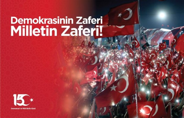 Milletimizin istiklâline, devletimizin bekasına ve kutsal değerlerimize yöneltilen her hain saldırı, yüce Türk milletinin sarsılmaz iradesi ve kahramanca direnişiyle bertaraf edilmiştir. 15 Temmuz, bu asil duruşun yakın tarihimizdeki en parlak örneğidir.