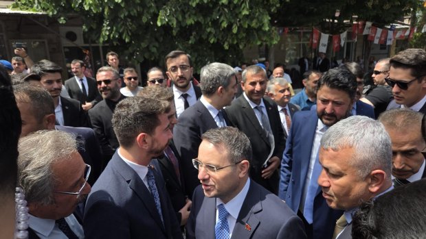 ADALET BAKANIMIZ SAYIN AKIN GÜRLEK MUSTAFAPAŞA’DA ZİYARET VE TEMASLARDA BULUNDU