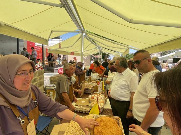Belediye Başkanımız Sayın Mustafa Kenan Sarıtaş, Uçhisar’da Slow Food Kapadokya Yeryüzü Pazarı açılışına katıldı.