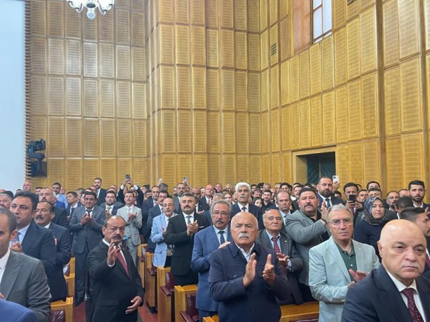 Belediye Başkanımız Sayın Mustafa Kenan Sarıtaş, Türkiye Büyük Millet Meclisi’nde gerçekleştirilen MHP Grup Toplantısı’na katılım sağladı.