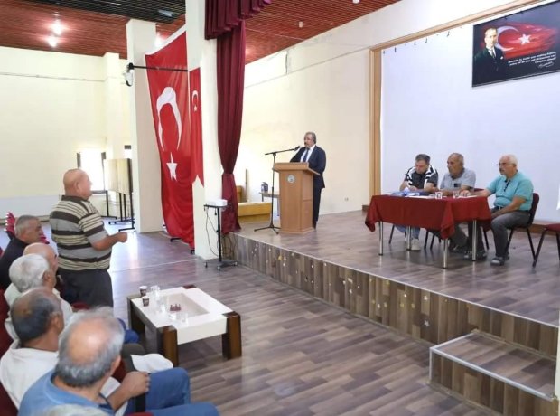 Köybağı Kapalı Sistem Sulama Derneği Yönetim Kurulu Toplantısı Gerçekleştirildi