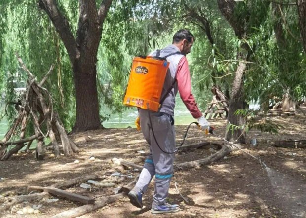 Kızılırmak İçinde Bulunan Adada Temizlik Çalışması