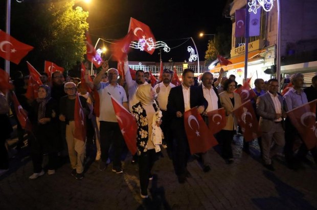 15 Temmuz Demokrasi ve Millî Birlik Günü etkinlikleri kapsamında ilçemizde, Millî Birlik Yürüyüşü düzenlendi.