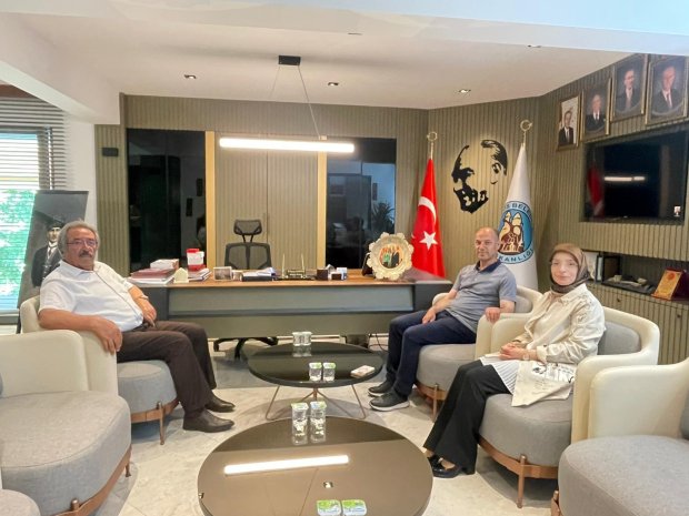 REŞADİYE BELEDİYE BAŞKANI SAYIN ERGÜL ÜNAL'DAN BELEDİYE BAŞKANIMIZA ZİYARET