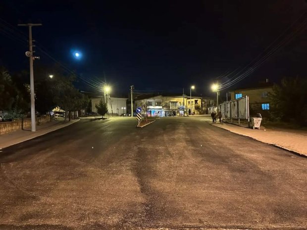 Orta Mahalle Atatürk Caddesinde Asfalt Çalışması Tamamlandı