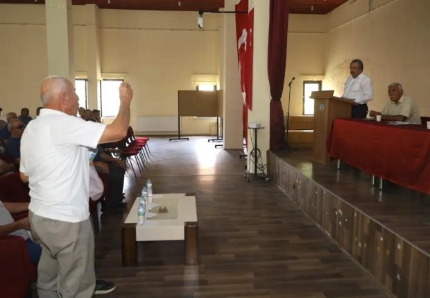 Köybağı Kapalı Sistem Sulama Derneği’nin ilk bilgilendirme, görüş ve öneri toplantısı yapıldı.