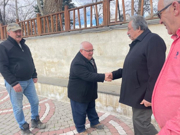 PAZAR GÜNÜ SAHADA İŞ KONTROLÜ VE VATANDAŞLARLA GÖNÜL SOHBETİ