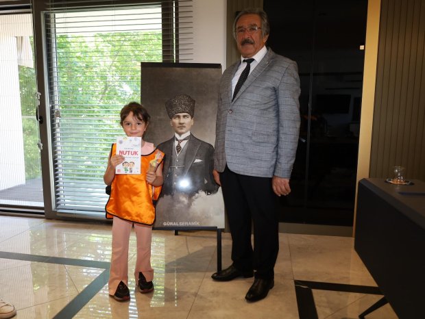 Kapadokya Anaokulu Öğrencileri Belediye Başkanımız Sn. Mustafa Kenan Sarıtaş’ı Ziyaret Etti