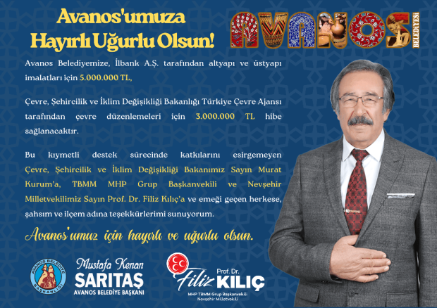 Avanos'umuza Değerli Kazanımlar Elde Edildi
