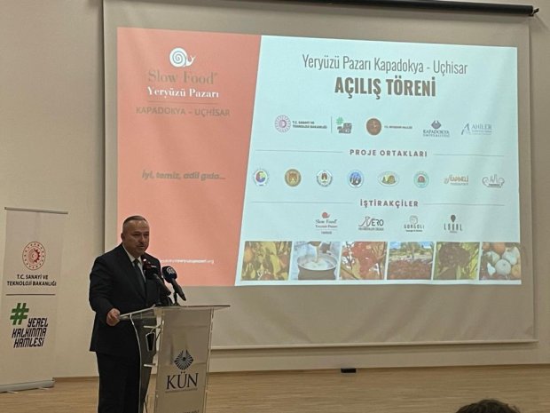 Belediye Başkanımız Sayın Mustafa Kenan Sarıtaş, Uçhisar’da Slow Food Kapadokya Yeryüzü Pazarı açılışına katıldı.