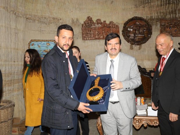 Avanos Belediyesi Almanya’da Görev Yapan Türk Gazetecileri Ağırladı.