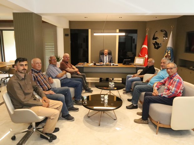 Avanos Eğitim ve Kalkındırma Vakfından Belediye Başkanımız Sn. Mustafa Kenan Sarıtaş’a hayırlı olsun ziyareti.
