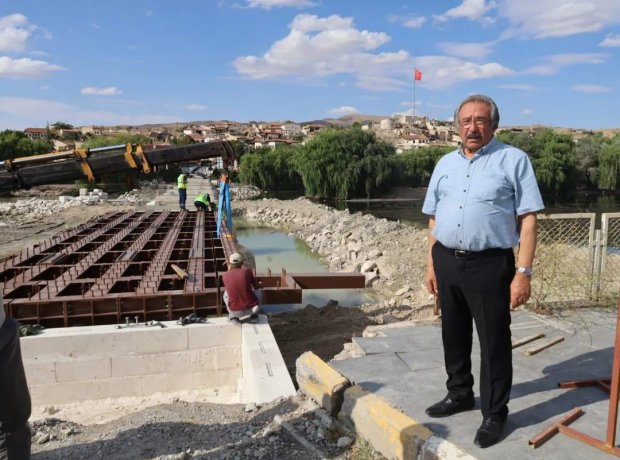 Tarihi Taş Köprü’müze Kavuşmaya Az kaldı! Tarihi Taş Köprü’müzün Çelik Bağlantılarının Montajına Başlandı.