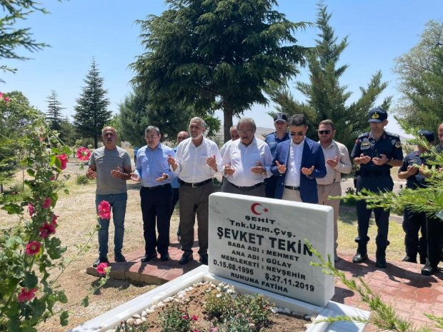 15 Temmuz Demokrasi ve Millî Birlik Günü dolayısıyla ilçemizde şehitlik ziyareti gerçekleştirildi.
