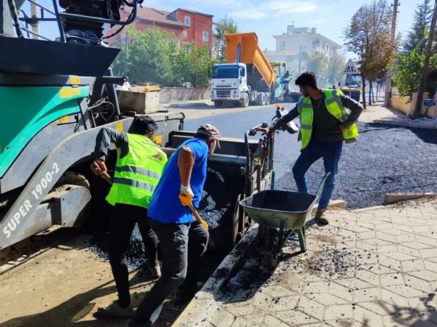 Belediye Başkanımız Sayın Mustafa Kenan SARITAŞ devam eden çalışmaları yerinde inceledi.