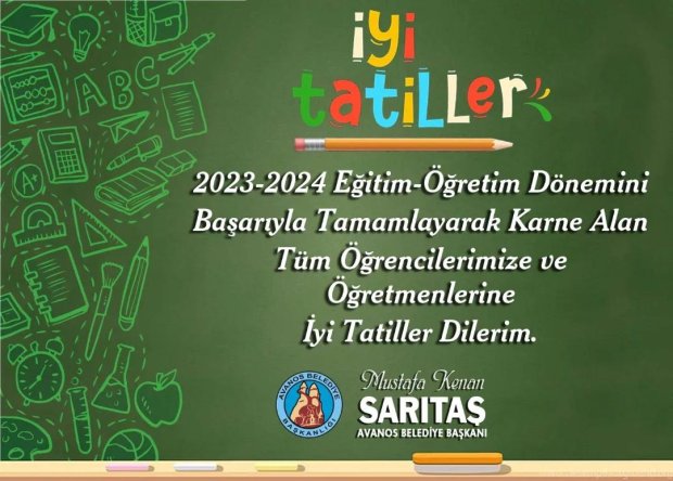 Karne heyecanı yaşayan tüm öğrencilerimizi, öğretmenlerimizi ve velilerimizi kutluyorum.