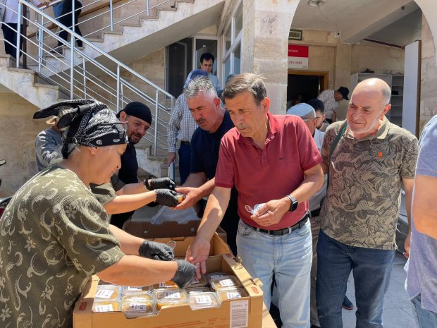 MUHARREM AYI DOLAYISIYLA AŞURE İKRAMI GERÇEKLEŞTİRİLDİ