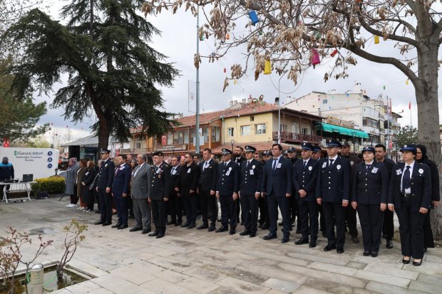 Avanos’ta, Türk Polis Teşkilatı’nın kuruluşunun 181. yıl dönümü ve Polis Haftası dolayısıyla tören düzenlendi.