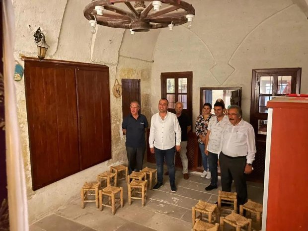 Belediye Başkanımız Hacı Nuri Bey Konağı’nda faaliyet gösteren Kapadokya Yaşayan Miras Müzesi’ni ziyaret etti.