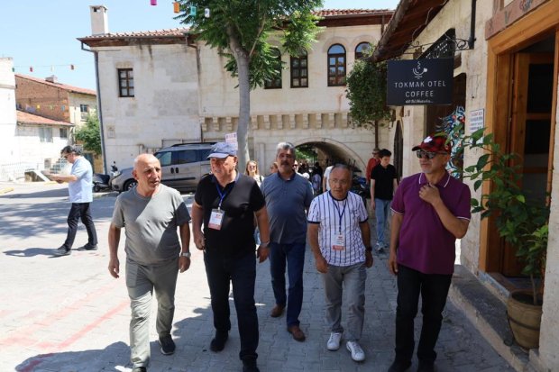 Türkiye Gazeteciler Konfederasyonu 28. Başkanlar Kurulu Toplantısı için Nevşehir’de bulunan Türkiye Gazeteciler Konfederasyonu Heyeti Belediyemizi Ziyaret Etti