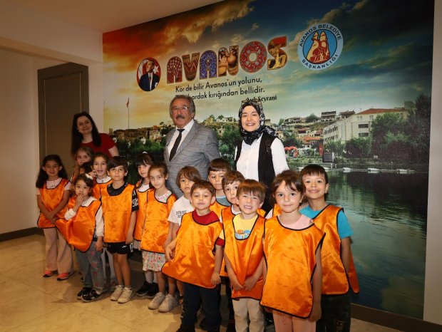 Kapadokya Anaokulu Öğrencileri Belediye Başkanımız Sn. Mustafa Kenan Sarıtaş’ı Ziyaret Etti