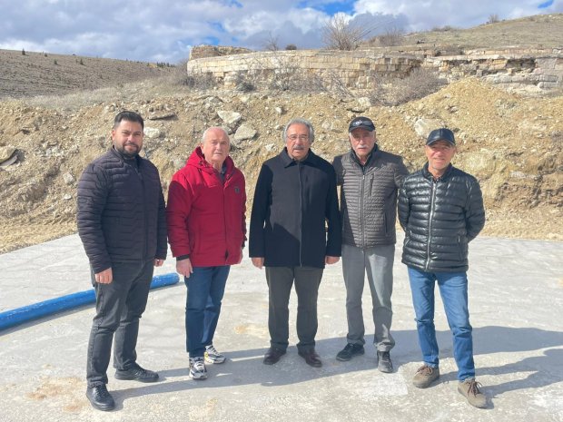 KÖYBAĞI’NDA ESKİ GÖZDEN SU ÇIKTI