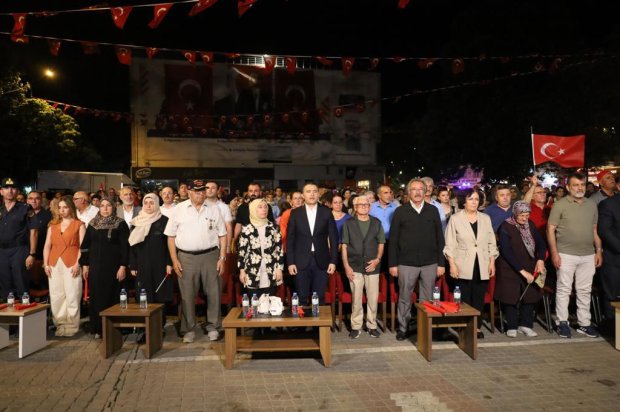 15 Temmuz Demokrasi ve Millî Birlik Günü, ilçemizde büyük bir coşku ve anlam yüklü bir programla anıldı.
