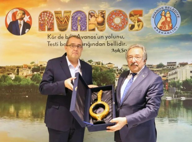 Meram Elektrik Dağıtım A.Ş. ( MEDAŞ ) Kurumsal İlişkiler Müdürü Emin Gökhan İREZ, Nevşehir Medaş İşletme Sorumlusu Nuri İBİŞ, Ürgüp Medaş İşletme Sorumlusu Türker SOYLU, Avanos Medaş İşletme Sorumlusu Namık BİCKİN Belediye Başkanımız Mustafa Kenan SARITAŞ