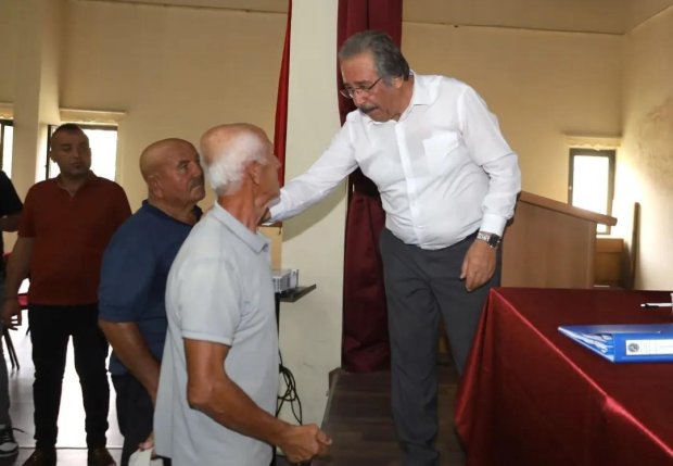 Köybağı Kapalı Sistem Sulama Derneği’nin ilk bilgilendirme, görüş ve öneri toplantısı yapıldı.