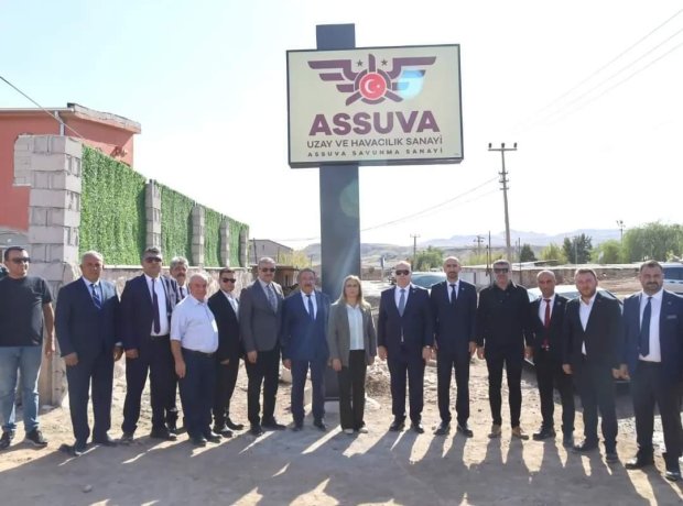 Avanos'ta Faaliyet Gösterecek Olan Assuva Uzay ve Havacılık Savunma Sanayi Tesisine Ziyaret Gerçekleştirildi