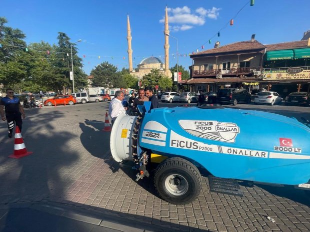 Belediyemizden Haşereyle Mücadelede Yeni Adım: Turbo Atomizer İlaçlama Makinesi Filomuza Katıldı