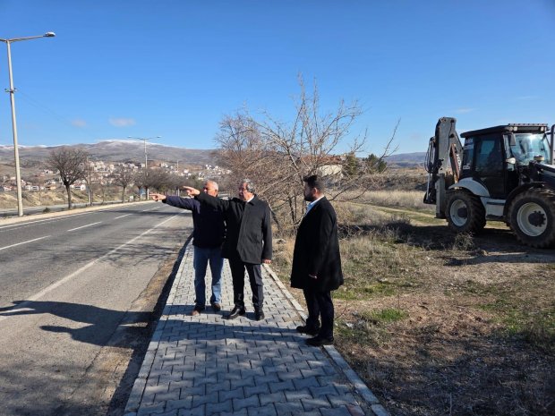 BELEDİYE BAŞKANIMIZ ÇALIŞMALARI SAHADA İNCELEDİ