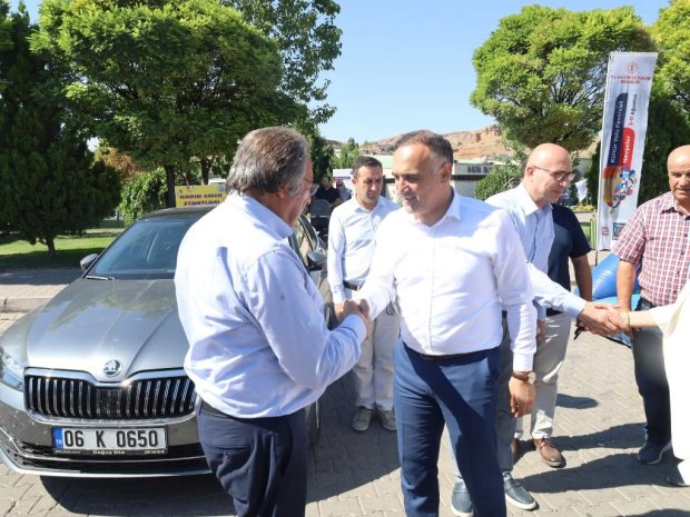 Kültür ve Turizm Bakanlığı Kütüphaneler ve Yayımlar Genel Müdürü Taner Beyoğlu, Belediye Başkanımız Mustafa Kenan Sarıtaş ile birlikte Eski Avanos Lisesinde incelemelerde bulundu.