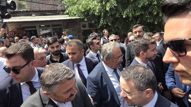 ADALET BAKANIMIZ SAYIN AKIN GÜRLEK MUSTAFAPAŞA’DA ZİYARET VE TEMASLARDA BULUNDU