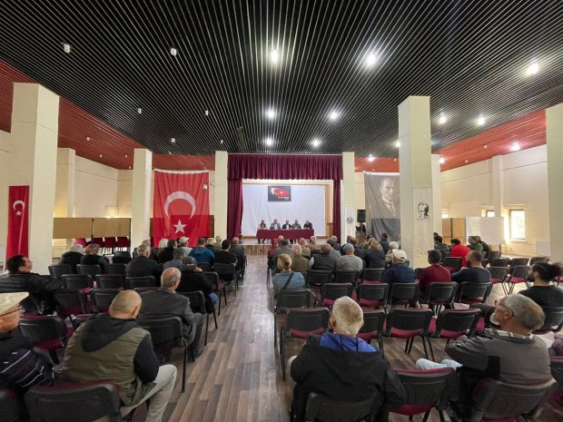 Köybağı Kapalı Sistem Sulama Derneği Toplantısı Gerçekleştirildi