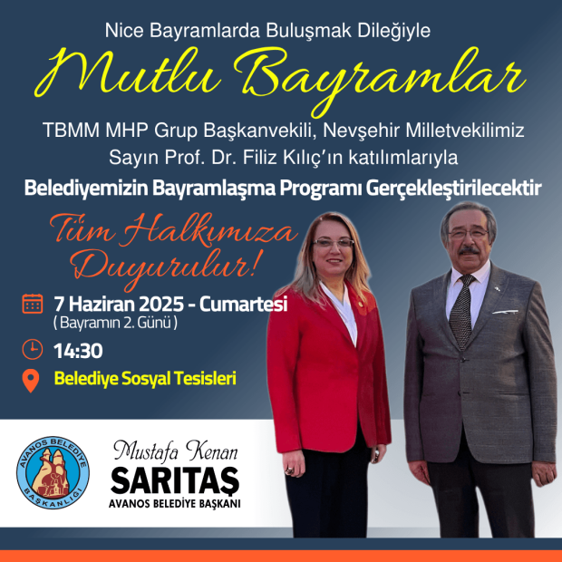 Belediyemizin Bayramlaşma Programı